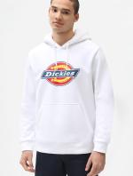 Kapuzenpullover Dickies ICON LOGO aus weißem Baumwollfleece für Herren