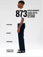  pantaloni casuals UOMO Dickies Blue scuro 873 WORK PANT Lifestyle 