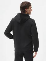 Dickies Oakport Herren-Hoodie aus Fleece-Baumwolle Schwarz