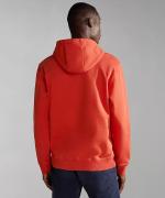 Hoodie Napapijri BALIS Men's Cotton Fleece Rusty Red