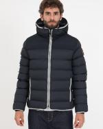  Giubbino giacca imbottita Bomber UOMO Napapijri A-SHACKLETON Hoodie Nero 