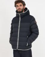  Giubbino giacca imbottita Bomber UOMO Napapijri A-SHACKLETON Hoodie Nero 