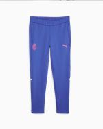 Hosen-Trainingsanzug ACM MILAN Puma Sweat CASUALS mit Reißverschlusstaschen Fleece Baumwolle Mann 2023 24 Blau Dritter