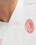  Ac Milan Puma Maglia Allenamento Training UOMO Bianco Grigio 2023 24 