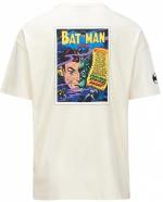 T-Shirt Kappa AUTHENTIC ZAKI WARNER BROS BATMAN Herren Kurzarm Rundhals Baumwolljersey Beige