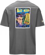 T-Shirt Kappa AUTHENTIC ZAKI WARNER BROS BATMAN Herren Kurzarm Rundhals Baumwolljersey Beige