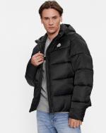 Bomber-Daunenjacke Kappa Authentic Gamarit Hooded Schwarzer Mann