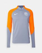 Trainings-Sweatshirt mit halbem Reißverschluss und Drill-Top INTER FC Nike THIRD Herren 2023 24 Hellblau Orange