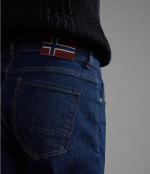  Pantaloni Casual Jeans Denim UOMO Napapijri Blu L-SOLVEIG DENIM D92 con tasche 