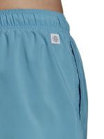 Badeanzug schwimm meer Pool shorts Adidas SHORT LENGTH SOLID mann light Blue