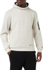  Felpa Cappuccio Hoodie UOMO Champion LEGACY Beige Cotone Lifestyle 