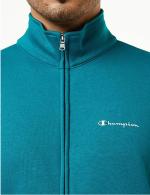 Kompletter Trainingsanzug CHAMPION PowerBlend Herren-Fleece-Baumwolle Petrolgrün Mann