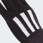 MODISCHE WINTERHANDSCHUHE ADIDAS 3-STREIFEN LEITFÄHIG UNISEX SCHWARZ