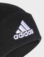 Wintermütze Beanie Wollmütze adidas LOGO BEANIE CUF Unisex Schwarz