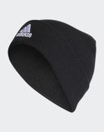 Wintermütze Beanie Wollmütze adidas LOGO BEANIE CUF Unisex Schwarz