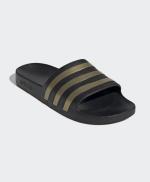 Adidas Adilette Aqua Rubber TPU Hausschuhe Schwarz Gold