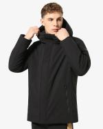 AUSTRALISCHE SOFTSHELLJACKE schwarzer Mann