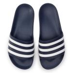 Hausschuhe Adidas ADILETTE Unisex Meer Pool Schwimmen Freizeit Gummi Blau