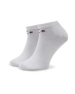 Converse PP BASIC LOW Socken 3 Paar Sportswear Lifestyle TOTAL WHITE