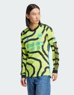  Arsenal Fc Adidas Maglia Calcio maniche lunghe UOMO Giallo Away 2023 24 