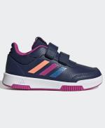  Scarpe Sneakers Bambini Ragazzi Adidas Tensaur Sport Feltro strappi Blu