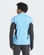  Arsenal Fc Adidas Felpa Allenamento Training Top Azzurro Mezza zip 2024 