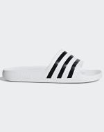 Adidas Adilette Aqua Rubber TPU Hausschuhe Weiß Schwarz