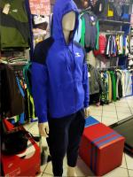 Sport-Trainingsanzug Diadora HOODIE FZ CORE Cargo Man COTTON Fleece CLASSIC BLUE/IMPERIAL BLUE