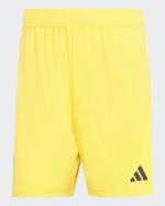 Trainingsshorts JUVENTUS FC Adidas Herren Tiro 23 Taschen mit Reißverschluss 2024 Gelb