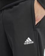 Kompletter Trainingsanzug ADIDAS Big Logo Hoodie French Terry Polyester Herren Schwarz