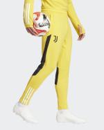 Trainings-Trainingsanzughose JUVENTUS FC adidas Herren 2023 24 Polyester AEROREADY Taschen mit Reißverschluss Gelb