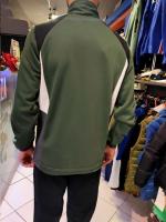 Freizeitsport-Trainingsanzug Kompletter einteiliger Anzug Australian Shadow Cotton Fleece Kombu Green Mann