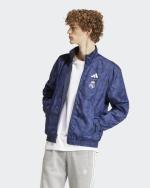 REAL MADRID Trainingsjacke adidas Anthem Stadium Pre match Reversible Man 2023 24 Blau