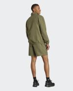 Sport-Trainingsanzug, komplette Sweatshirt-Shorts, ADIDAS Sportswear Summer Colorblock SL Man Olivgrün