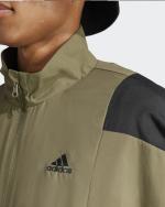 ADIDAS Trainingsanzug COLOR BLOCK Sportswear-Trainingsanzug Olivgrün