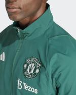 Präsentations-Trainingsjacke MANCHESTER UNITED MUFC adidas Tiro 23 Herren 2024 Grün