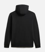  Felpa Cappuccio Hoodie UOMO Napapijri BALIS Nero Cotone Felpato