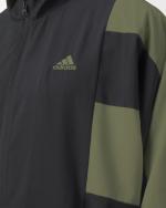 ADIDAS Trainingsanzug Sportswear Trainingsanzug COLOR BLOCK Schwarz Grün