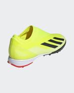 Fußballschuhe Stollen Adidas X CRAZYFAST LEAGUE Laceless Turf Herren Gelb