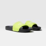 Hausschuhe THE NORTH FACE BASECAMP SLIDE III Unisex Gummi Meer Strand Schwimmbad FIZZ LIME/TNF SCHWARZ