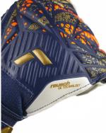 Reusch Attrakt Grip Herren Torwarthandschuhe Premium Blau/Gold