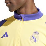 Trainings-Sweatshirt REAL MADRID Adidas FC Training Top Half Zip TIRO 23 Herren 2023 24 Gelb