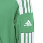  Felpa Cappuccio Hoodie Ragazzo Adidas Squadra 21 Hoodie Verde Poliestere 