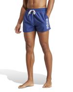 Badeanzug Schwimmbadshorts Adidas Short Essentials Logo CLX Mann blau