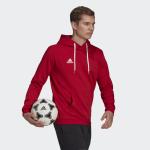 Kapuzenpullover Adidas ENTRADA 22 SWEAT Cotton FLEECE ROT Man