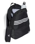 ADIDAS RUCKSACK Klassischer horizontaler 3-Streifen-Rucksack in Schwarz, Unisex