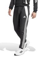 Adidas Sweat Tiro 24 Trainingshose aus Baumwollfleece für Herren in Schwarz mit Reißverschlusstaschen