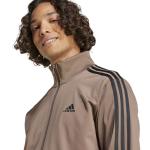 ADIDAS Basic 3-Streifen Tricot Herren Trainingsanzug Polyester Braun