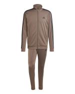 ADIDAS Basic 3-Streifen Tricot Herren Trainingsanzug Polyester Braun