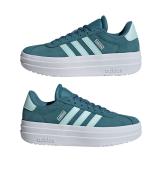 Sportschuhe Turnschuhe adidas VL Court Bold Platform Damen und Kinder Grün